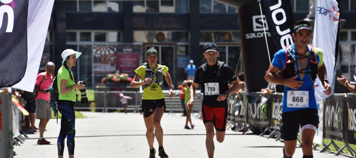 Luchon Aneto Trail 2016: Quatrième étape du Salomon Over the Mountain Running Challenge : Marie-Noëlle Bourgeois, Julien Courbet et Quentin Raissac grappillent de précieux points.