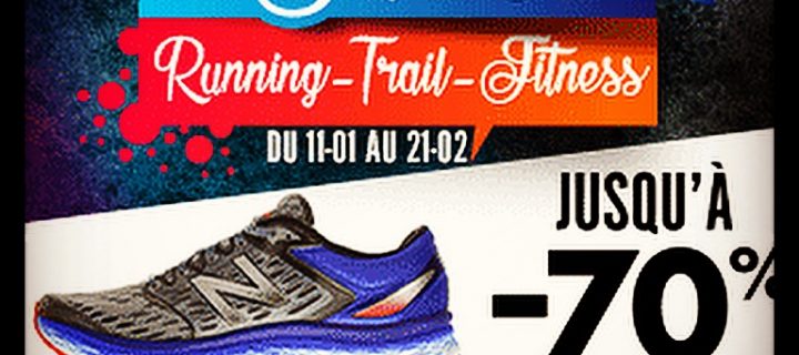 Les Soldes d’Hiver 2017 ont démarré depuis 8h ce Mercredi 11 Janvier sur i-Run ! Foncez y’a de Grosses Affaires :-)