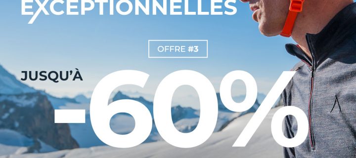 Ventes Exceptionnelles Cimalp : Offre #3 – Sous-vêtements thermiques & accessoires !