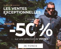 Ventes Exceptionnelles Cimalp : Vestes Techniques Outdoor jusqu’à -50% !