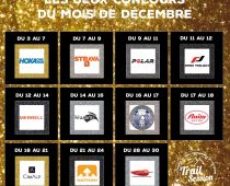 Jeux Concours Fêtes de Fin d’Année 2018 : Le Calendrier de l’Avent par Trail Session Magazine !