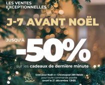 Vente flash de Noël : Les cadeaux de dernière minute par Cimalp !