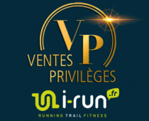 Les Ventes Privilèges ont débuté ce Mardi 11 Juin 2019 sur i-Run.fr