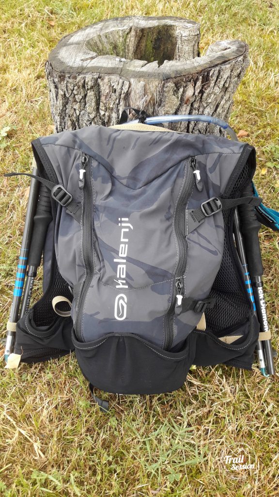 Test sac : Gilet d' hydratation KALENJI 10 L