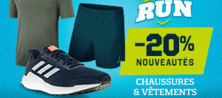 L’Opé Back To School 2019 débarque ce Lundi 19 Août sur i-Run.fr !