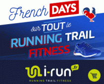 Les French Days débarquent chez i-Run.fr du Vendredi 27 Septembre au Mardi 1er Octobre !