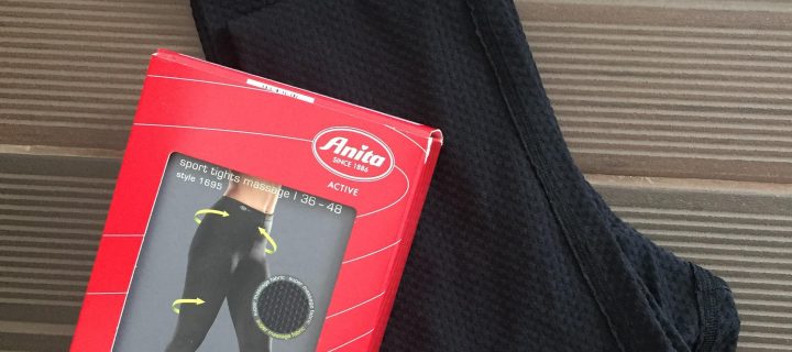 Le Legging Sport Tights Massage de chez Anita : confortable et high tech pour accentuer vos performances