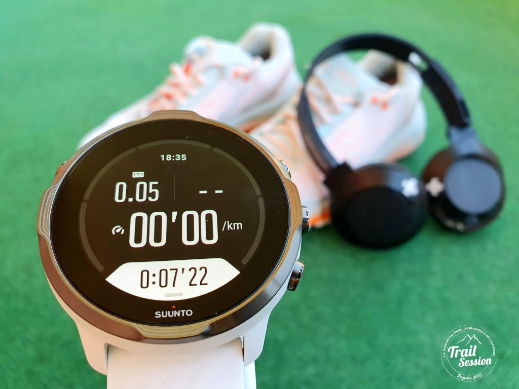 Mode sport activé Suunto 7