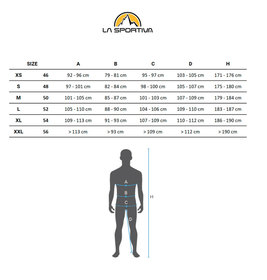 Guide des tailles La Sportiva