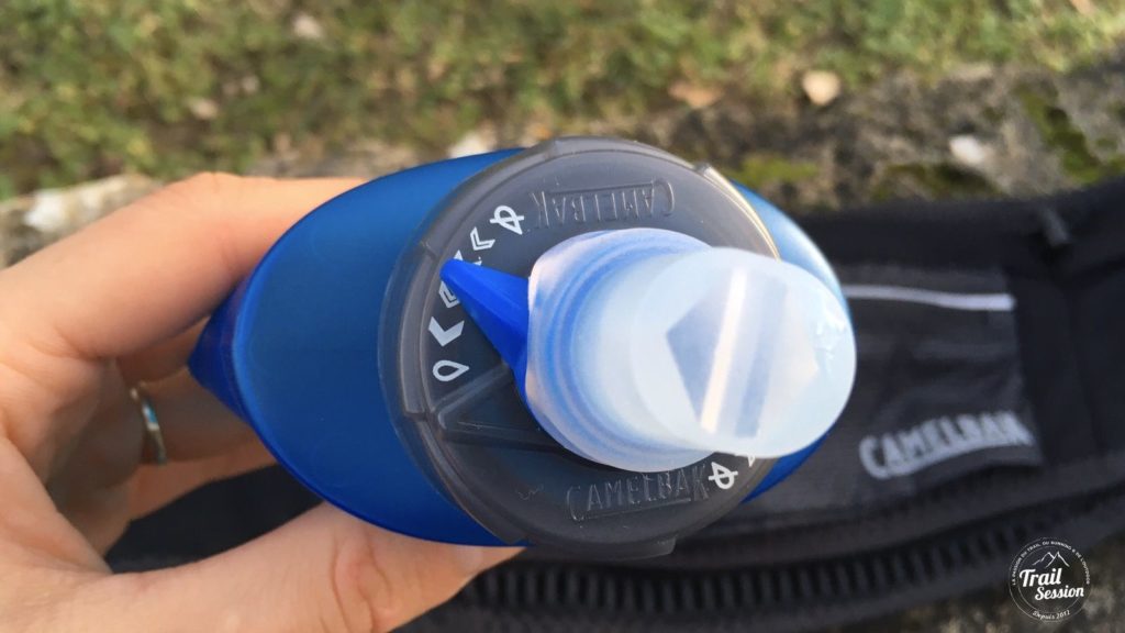 Camelbak Ultra Belt 500ml : bouchon fermeture flasque