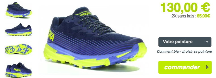 HOKA TORRENT 2 chez i-Run.fr