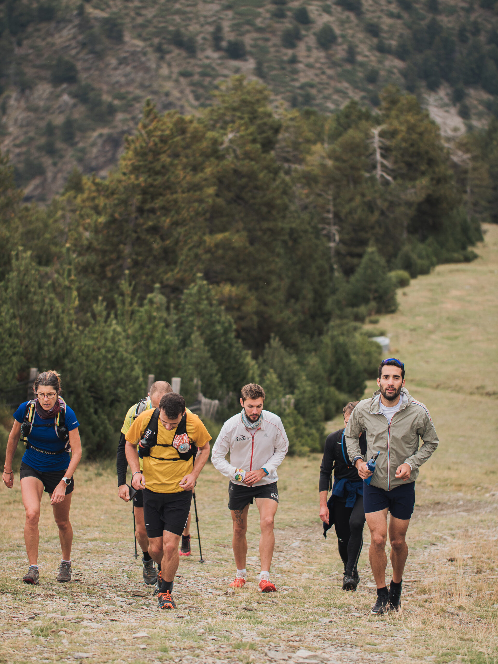 Sortie sur un parcours trail