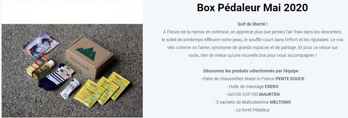 Box Pédaleur