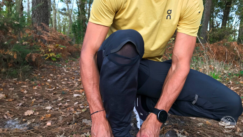 On running Pants - Ouverture aux genoux