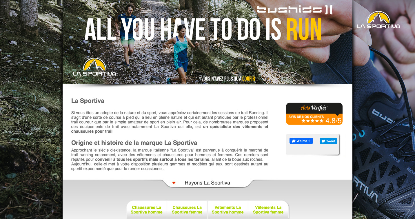 Textile hiver La Sportiva