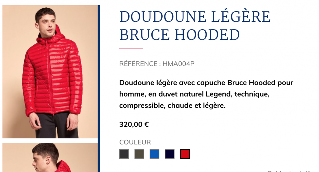 Doudoune Bruce