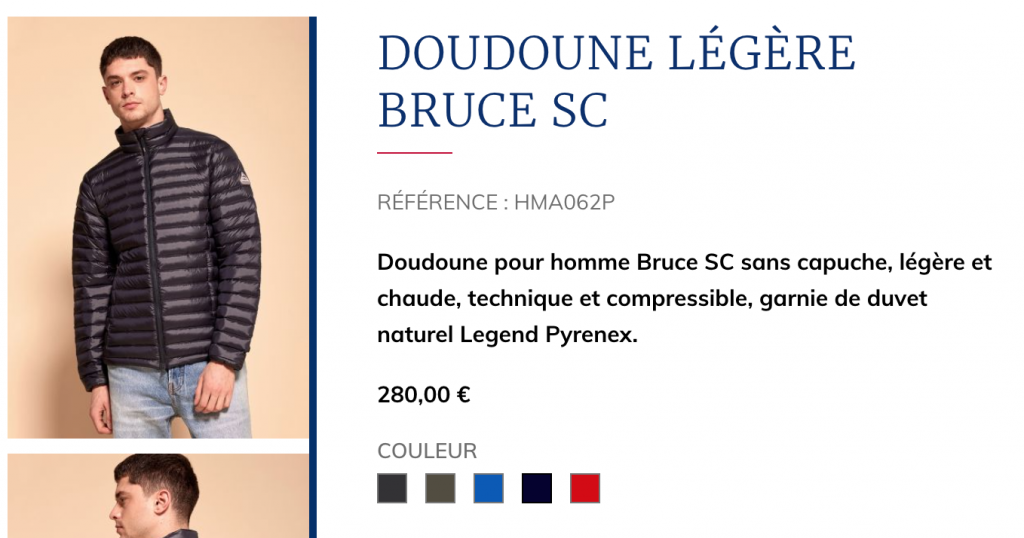 Doudoune Bruce