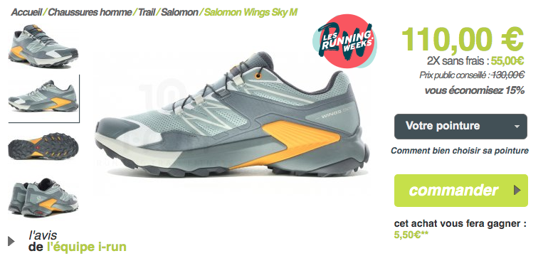 Salomon WINGS SKY