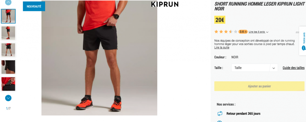 Short Kiprun Light