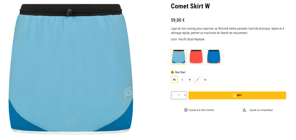 Comet Skirt La Sportiva