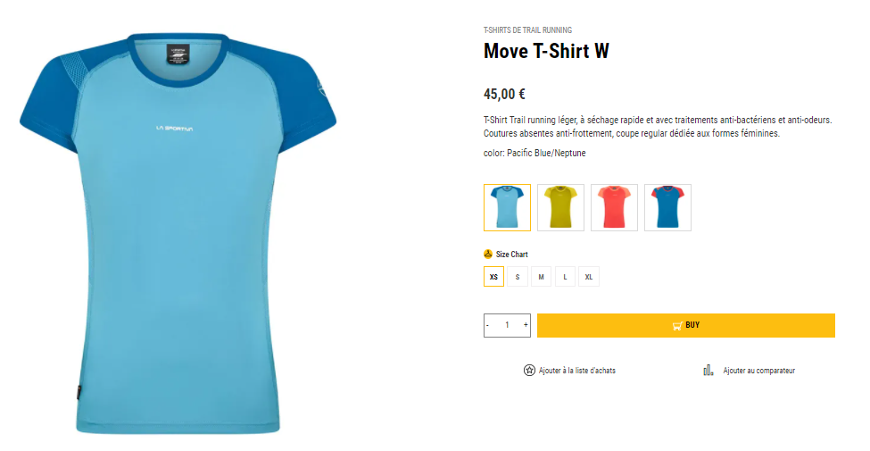 Move T-Shirt La Sportiva