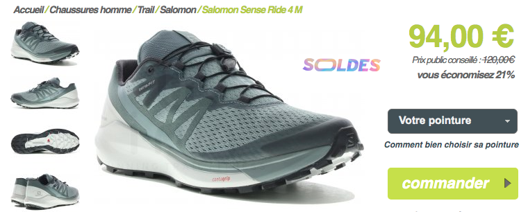 Salomon Sense Ride 4