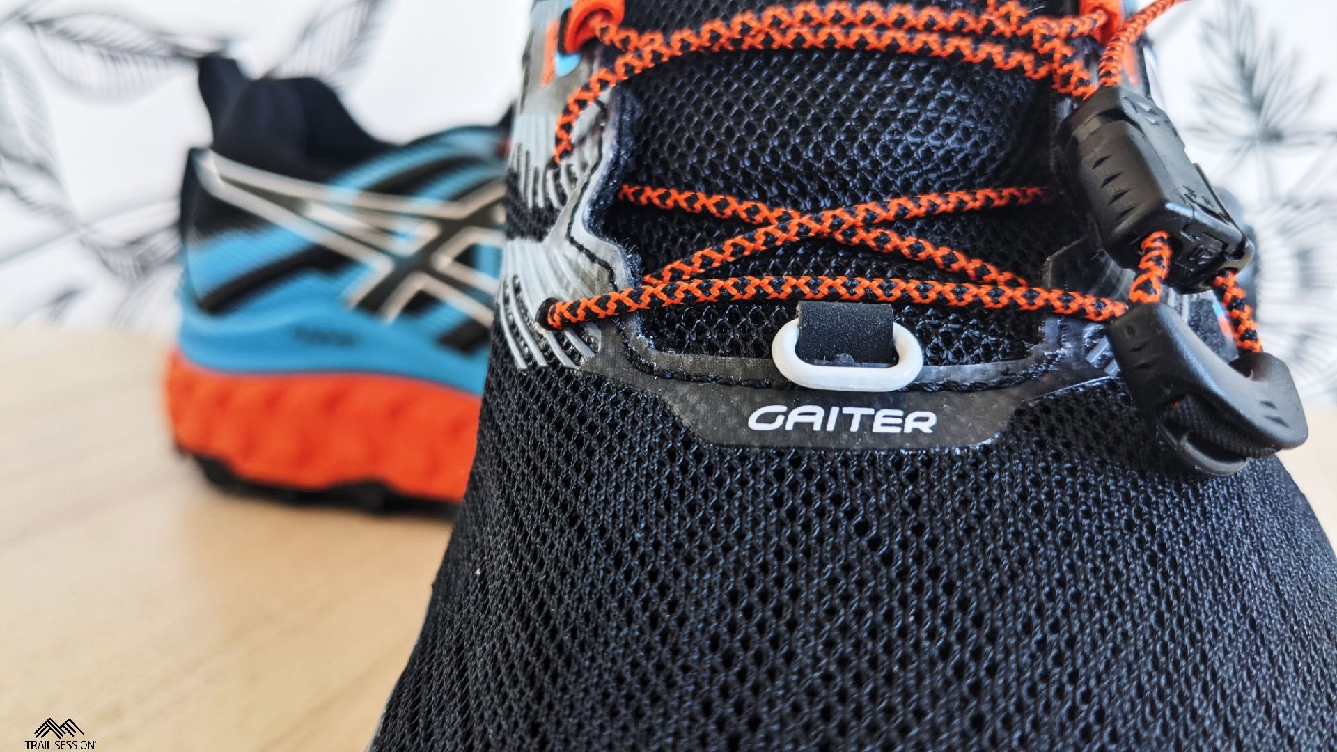 Asics Trabuco : lacets Quicklace