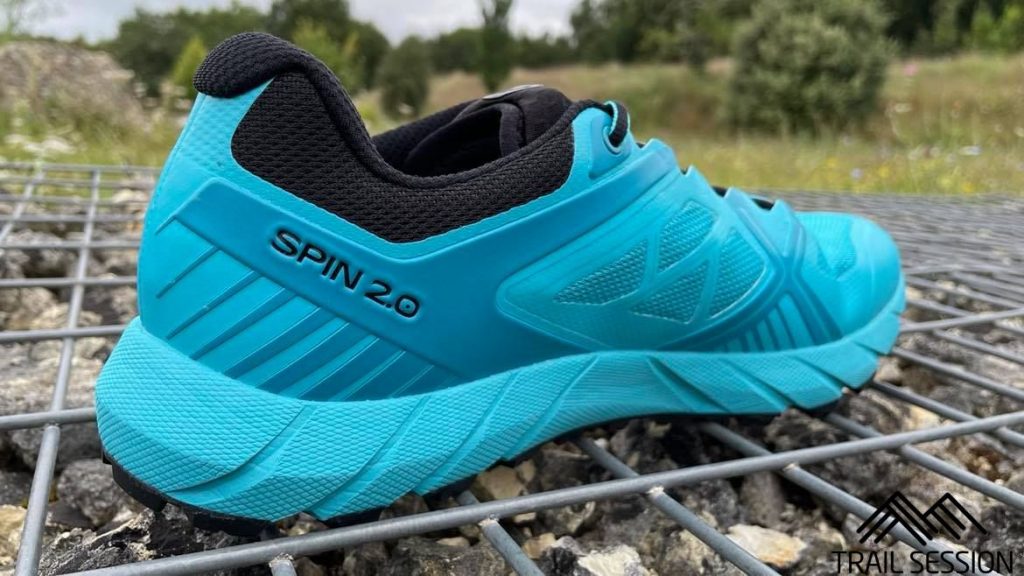 L'empeigne de cette Spin 2.0 est entièrement synthétiqu