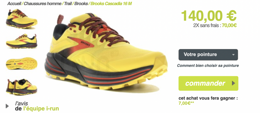 Brooks Cascadia 16