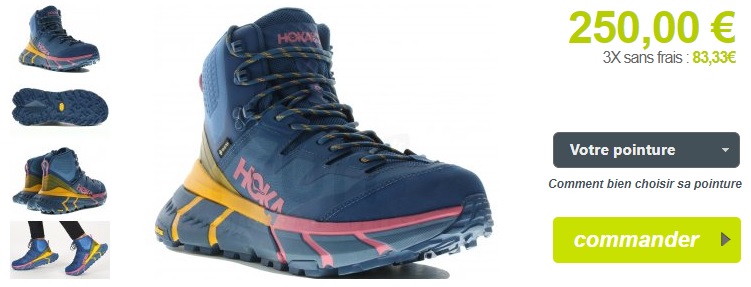 TenNine Hike de Hoka