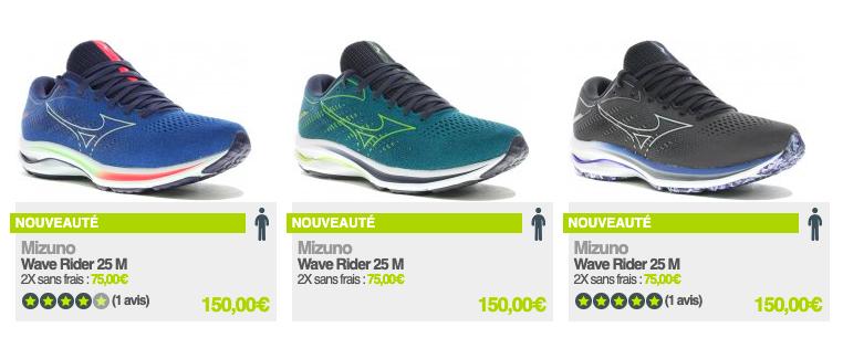 Mizuno Wave Rider 25