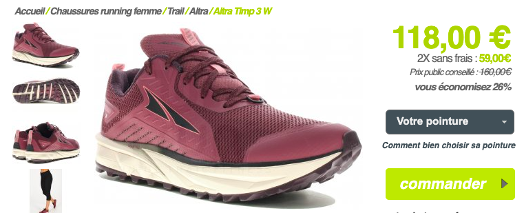 Altra Running Timp 3