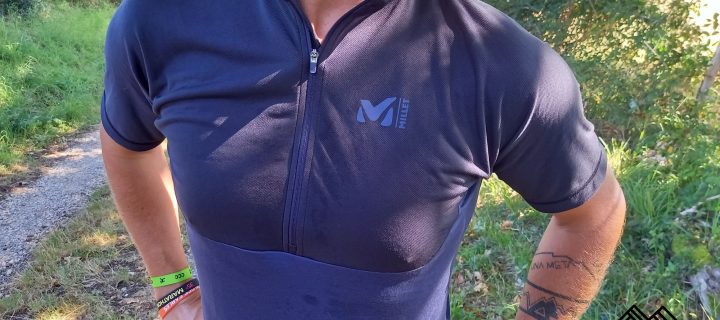 T-Shirt TRILOGY FRAGMENT ZIP de Millet : un confort estival