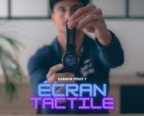 Ecran Tactile Garmin Fenix 7 : Loïc « fait le tour » des fonctions…