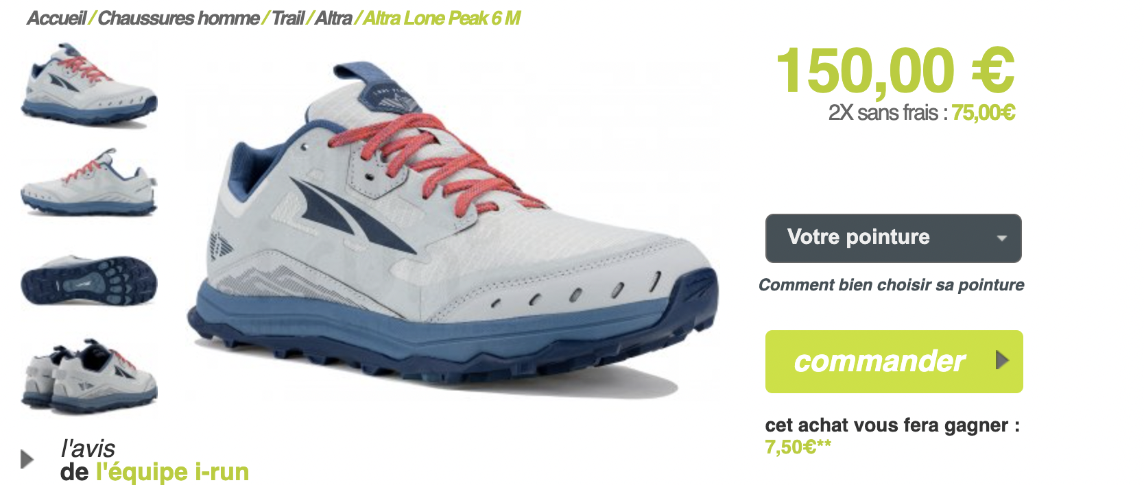 Altra Lone Peak 6