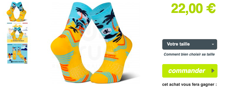 Chaussettes Run Collector Nhobi