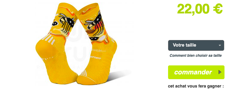 Chaussettes Run Collector Nhobi