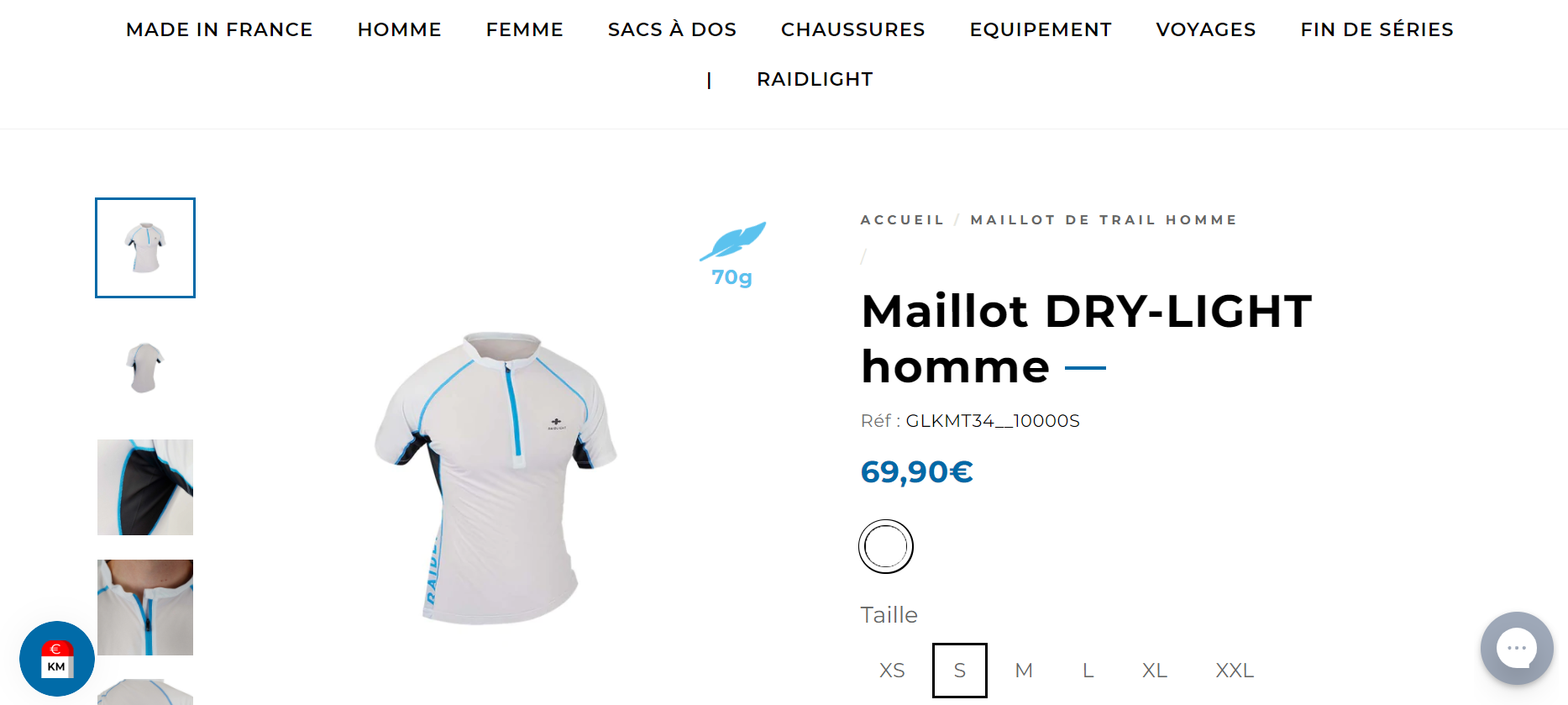 Maillot Dry Light