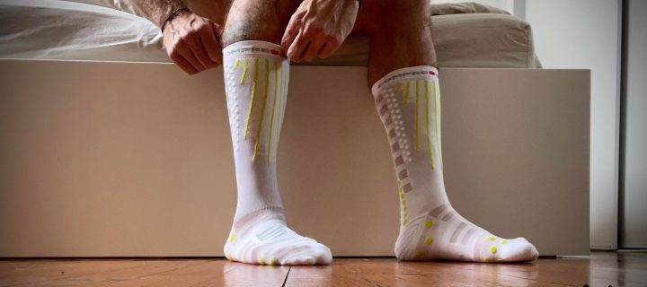 Aero Socks de Compressport [ Test & Avis ] : pour performer à vélo