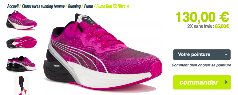 Puma XX running