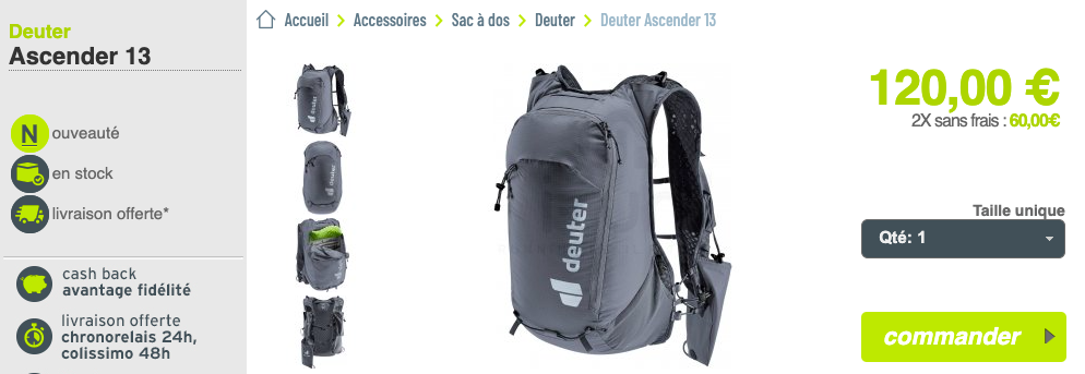 Deuter Ascender 13