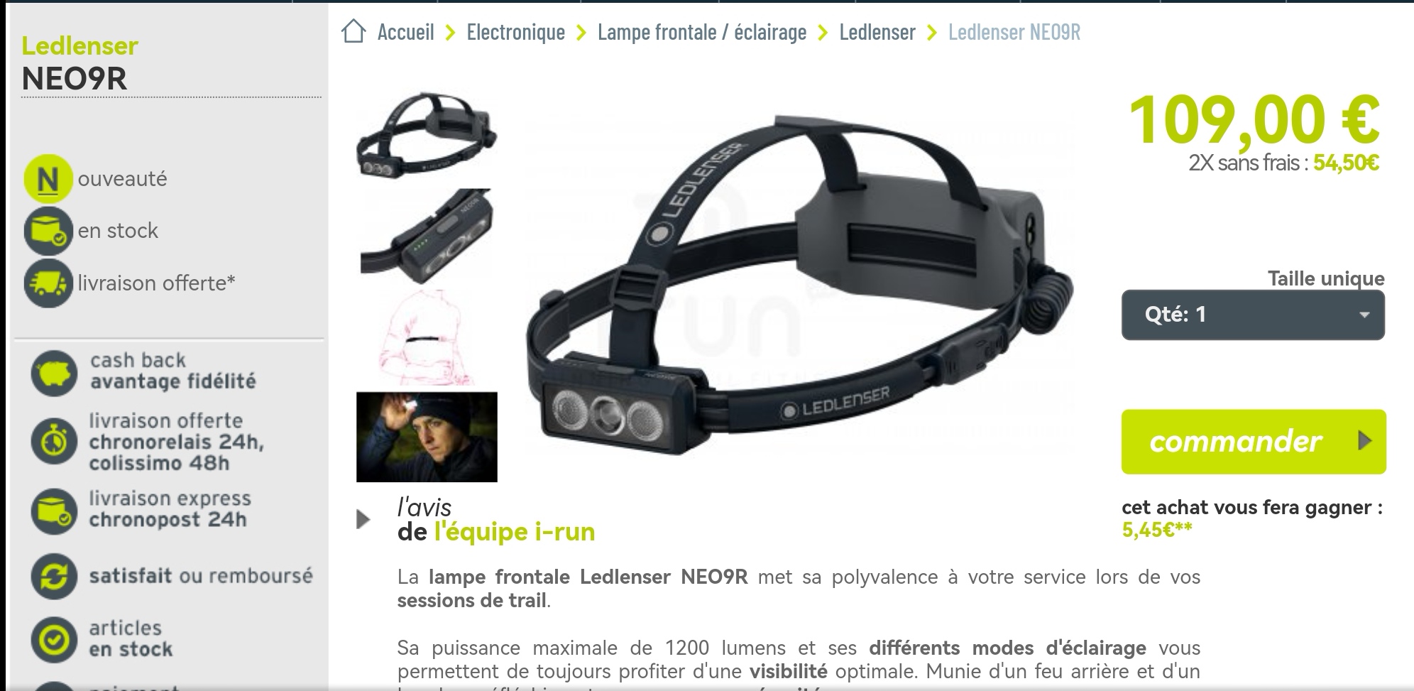 Ledlenser NEO 9R