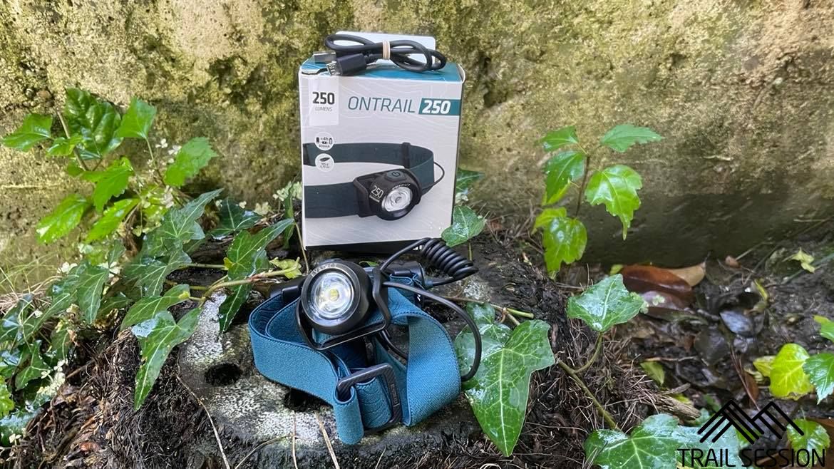 LAMPE FRONTALE TRAIL RUNNING - ONTRAIL 250 LUMENS EVADICT EVADICT