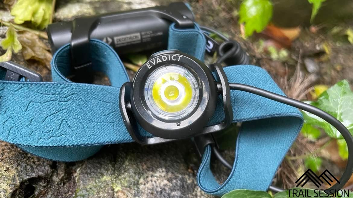 LAMPE FRONTALE TRAIL RUNNING - ONTRAIL 250 LUMENS EVADICT pour les