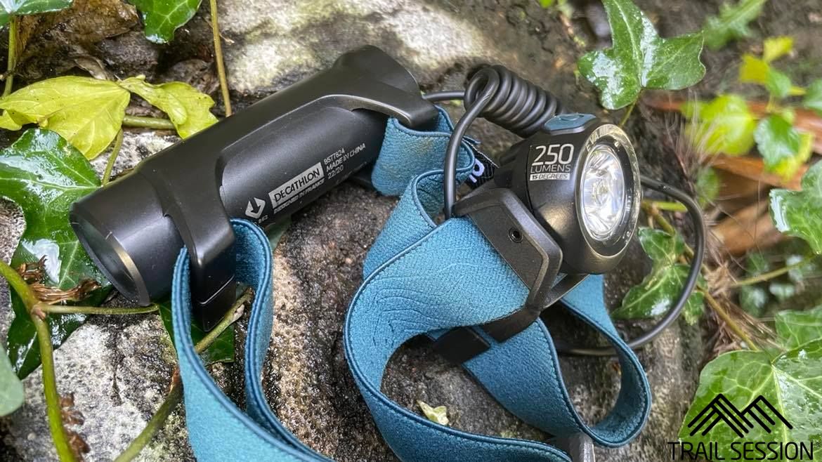 LAMPE FRONTALE TRAIL RUNNING - ONTRAIL 250 LUMENS EVADICT pour les