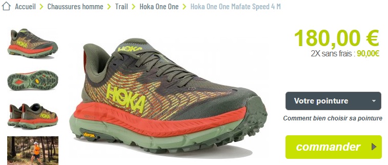 Mafate Speed 4 by Hoka