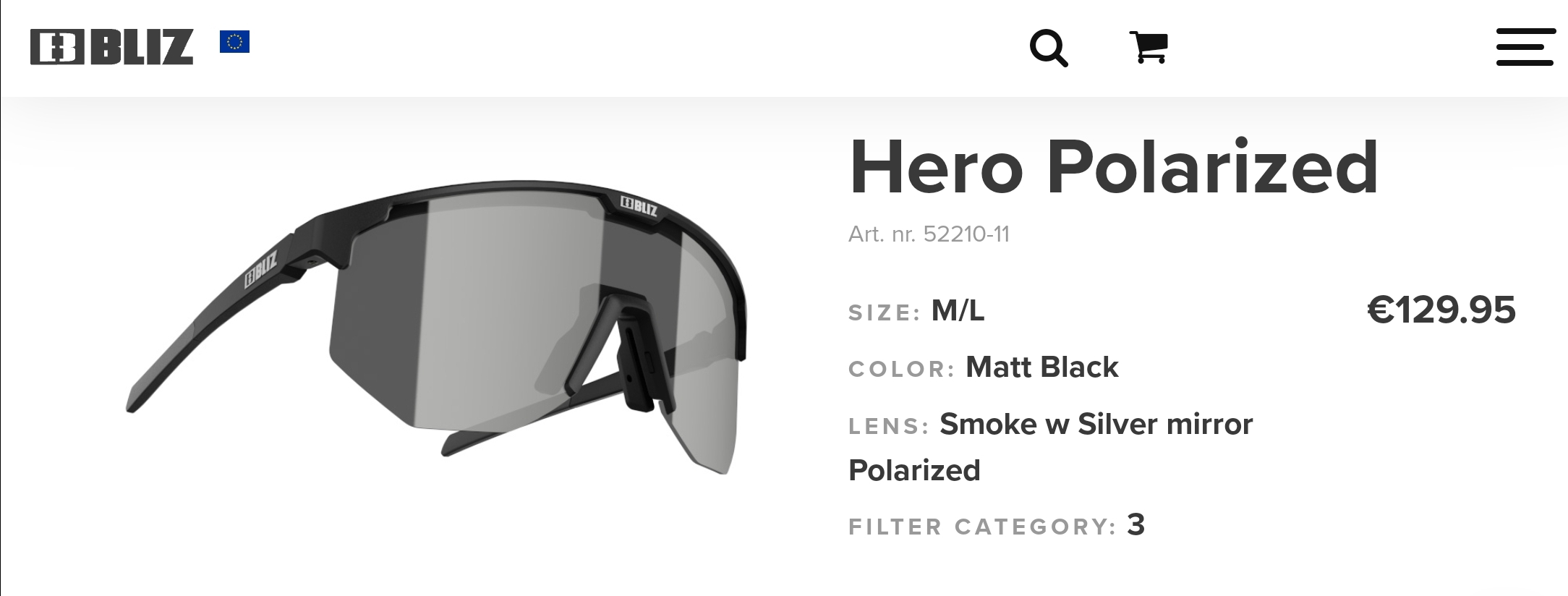 BLIZ EYEWEAR Hero