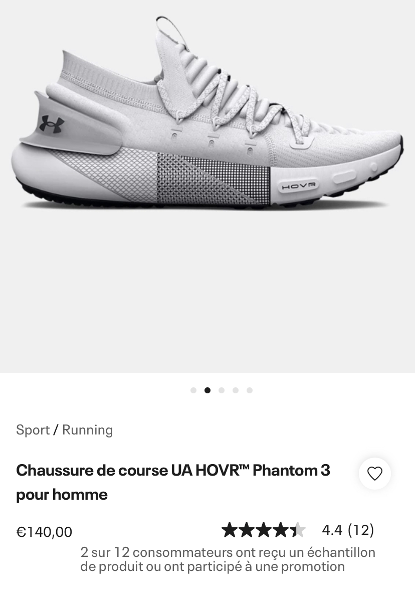 Under Armour Phantom 3