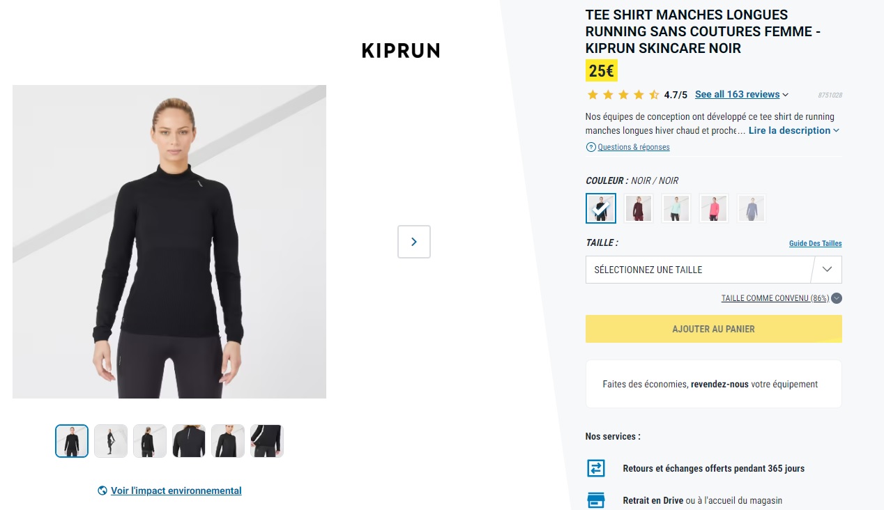 Textile KIPRUN