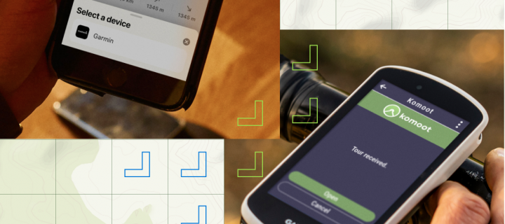 Komoot x Garmin [ News ] : l’application phare s’améliore